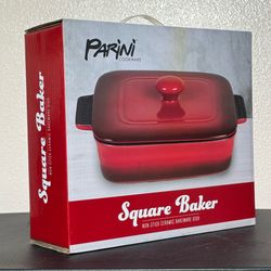 Parini Cookware Square Baker - Non-Stick Ceramic Dish