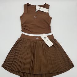 Womens Alo Skirt Set 