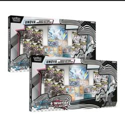 Unova Heavy Hitters Black Bolt White Flare TWO BOX SET COSTCO 
