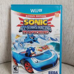 Sonic & All Stars Racing Transformed Wii U 