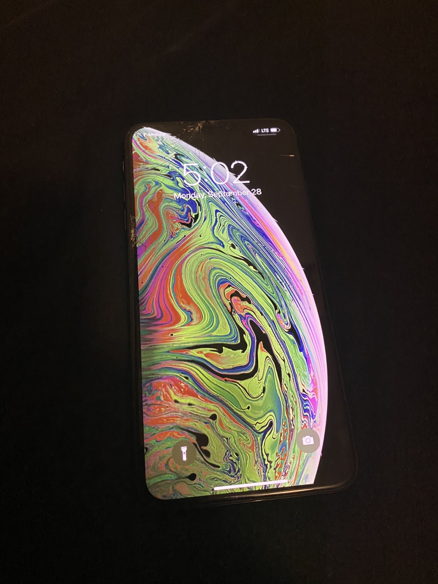 iPhone XS Max 10 s Max unlocked was on T-Mobile