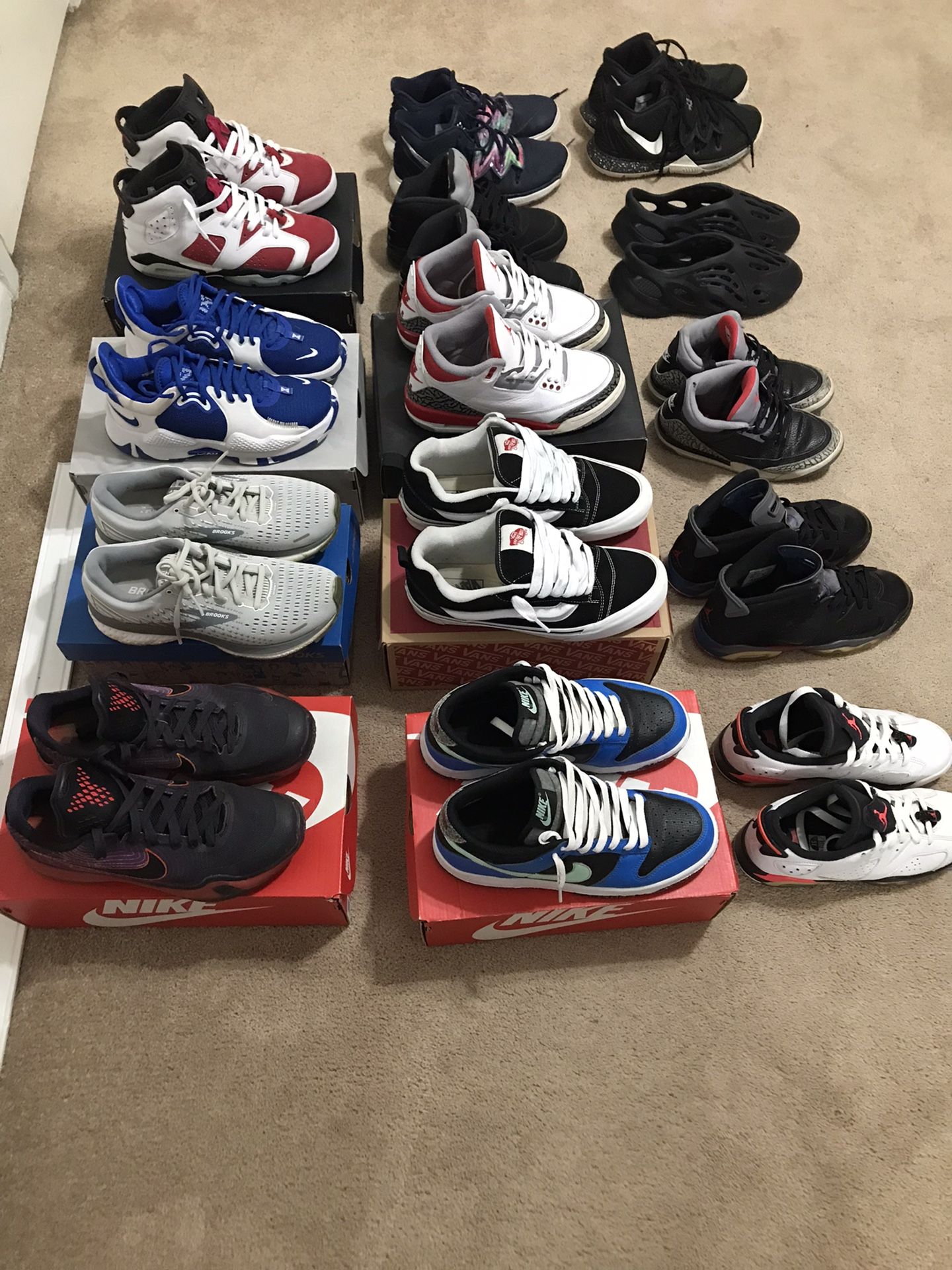 Shoes For Sale! Jordan, Nike, Dunks, Basketball Shoes, Vans.