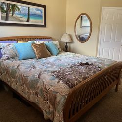 Oak King Bedroom Set