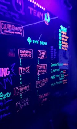 Glass White Board- Black