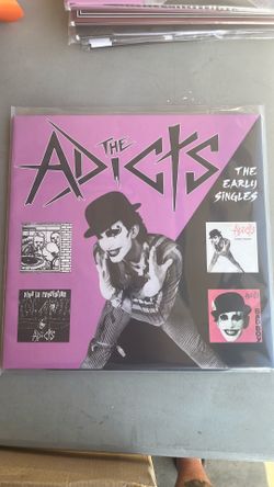 The Adicts - Early Singles Collection UK Punk Vinyl Record LP