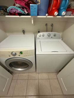 Washer & dryer set