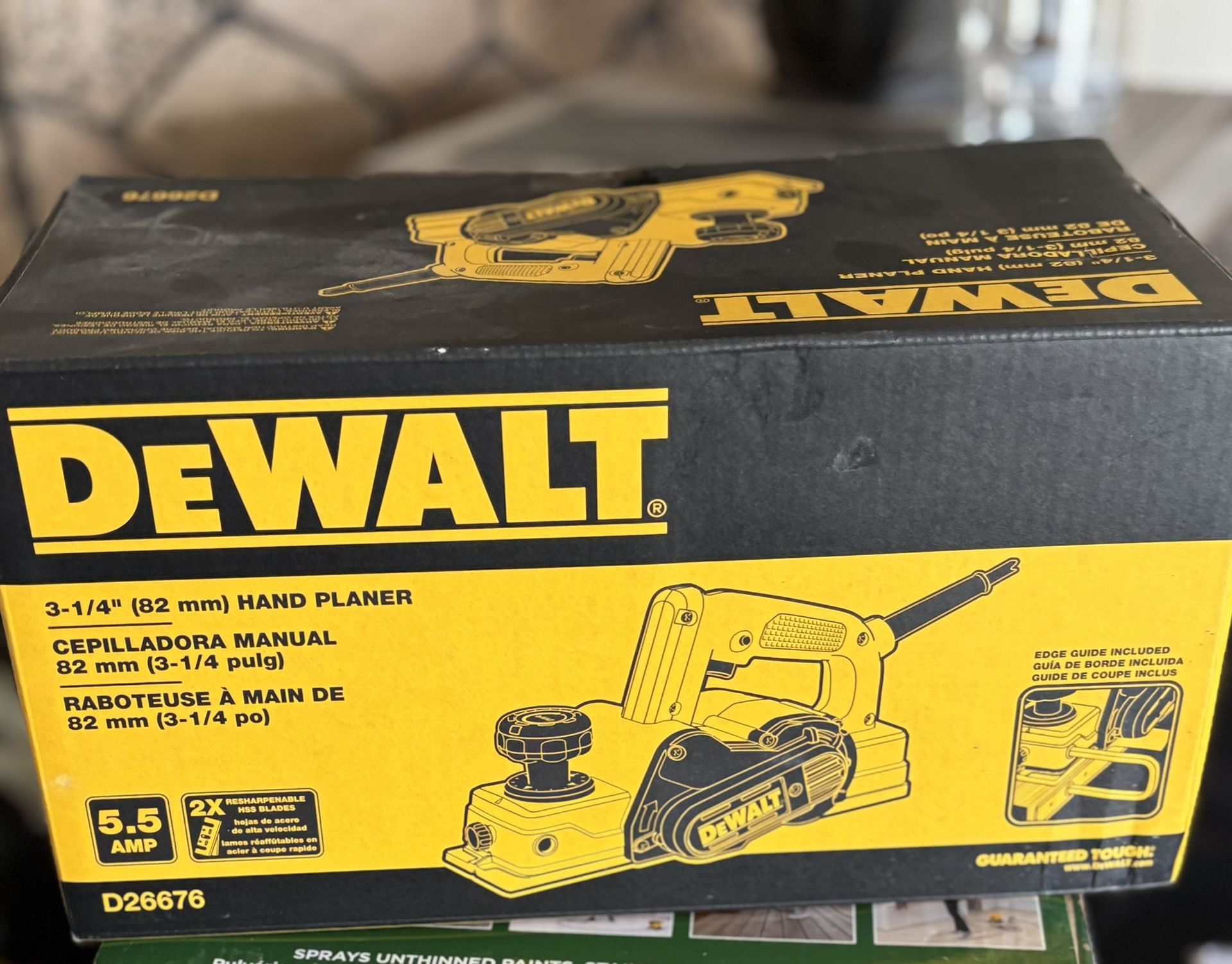 Brand New DeWalt 3 1/4 Hand Planer
