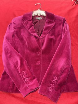 Ann Taylor Magenta Blazer