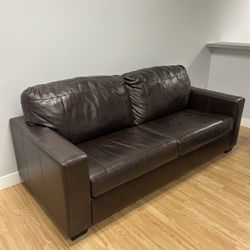 Leather Sofa Couch FREE DELIVER