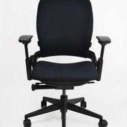 SaviorBack: Steelcase Leap V2 Black Fully Loaded Ergonomic Office Chair Irvine