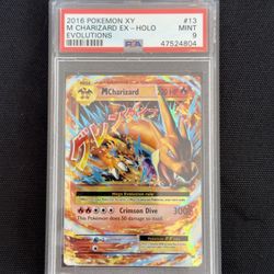 M Charizard EX PSA 9