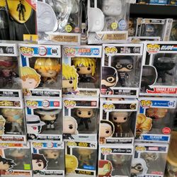 Funko Pop Lot Demon Slayer Dragon Ball Z