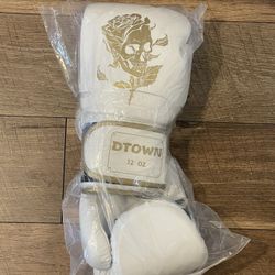 White Boxing Gloves 