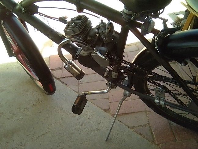 Bike With Motor Runs Great