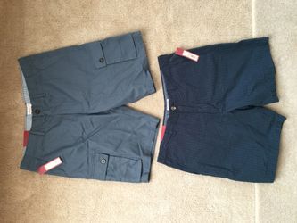 Cargo & flat front shorts