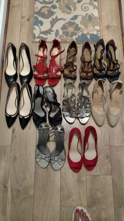 Size 11 women shoes. Nine West, Vince Camuto and Soft Shoe