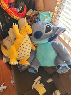 Giant Stuff Stitch And Dragonite