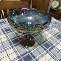 Indiana Glass Carnival Glass Iridescent Bowl 