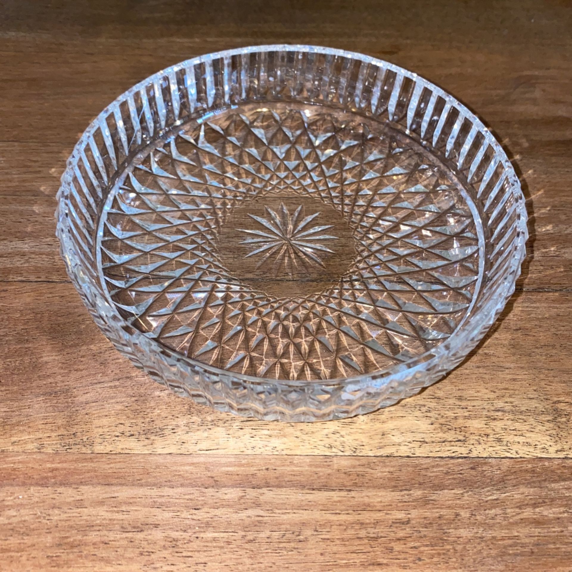 Waterford Alana Crystal Wine Bottle Coaster