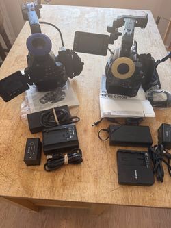 Canon EOS C200B + Canon EOS C100 mark II