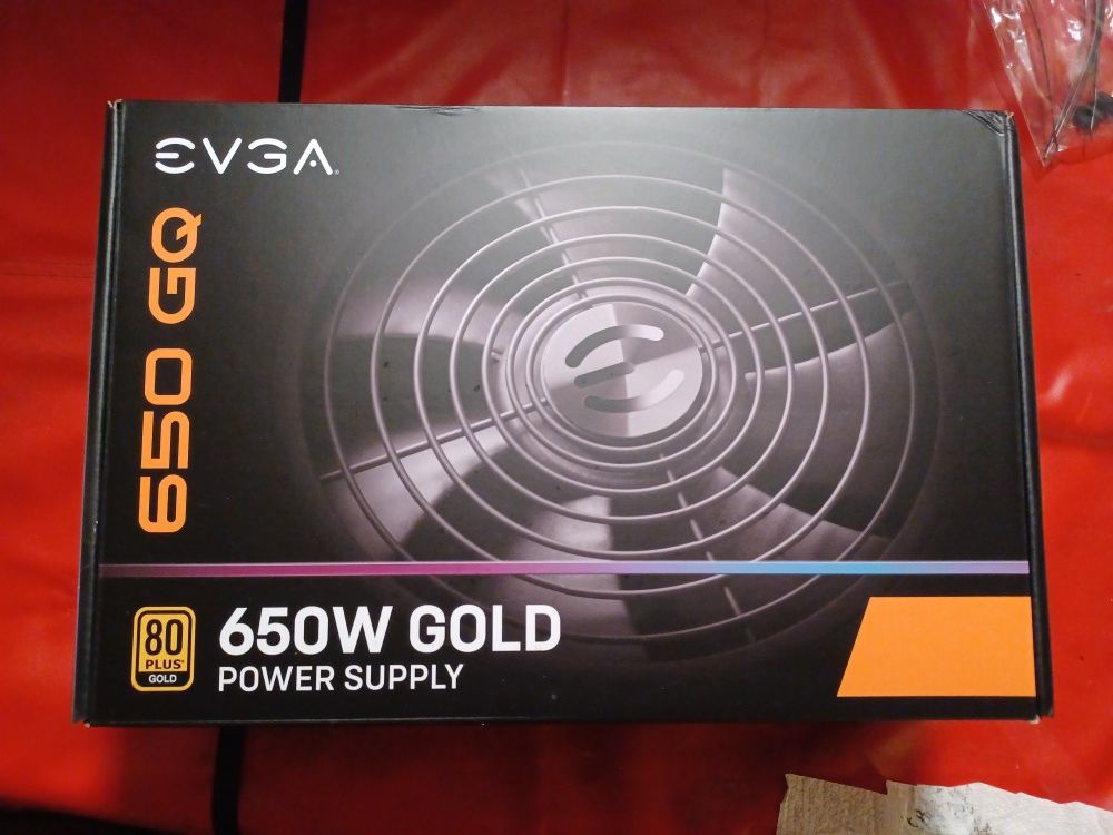 EVGA 650 GQ Semi-Modular PSU (Open Box - Unused)