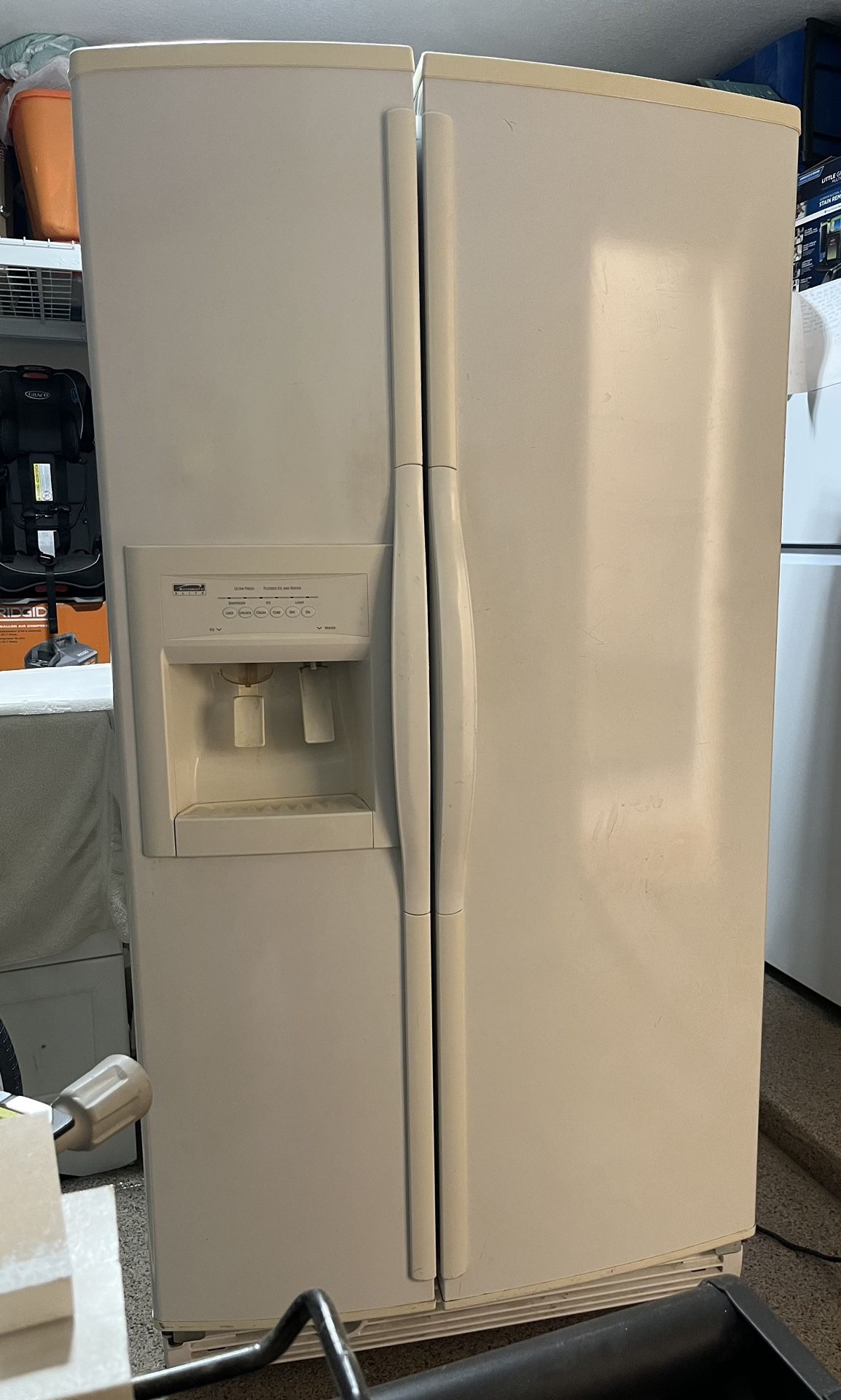 Kenmore Side-by-Side Refrigerator with Ice & Water Dispenser