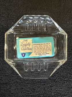 Vintage "Safety" Ashtray