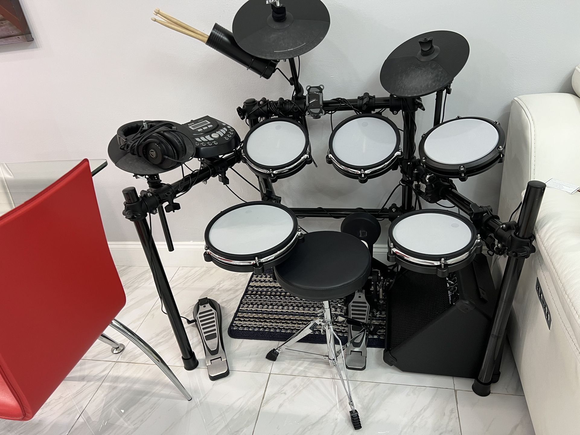 Electric Drum Set Plus Accessories 