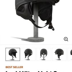 Harley Davidson Lucid Ultra-Light Sun Shield J03 Half Helmet In Matte Black Size M And S