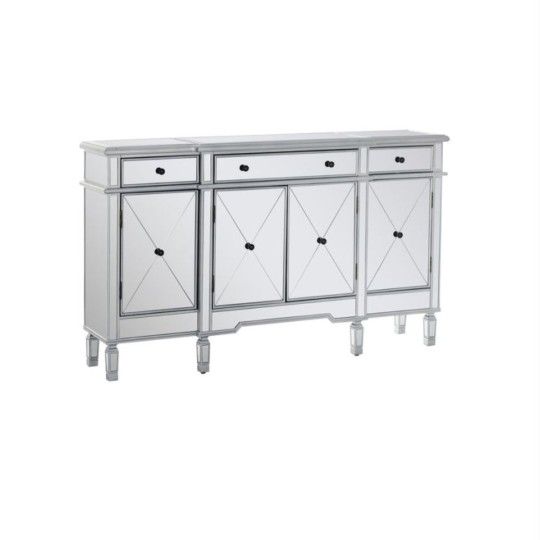 POWELL

MIRRORED 3-

DRAWER 4-

DOOR

SIDEBOARD

CONSOLE TABLE