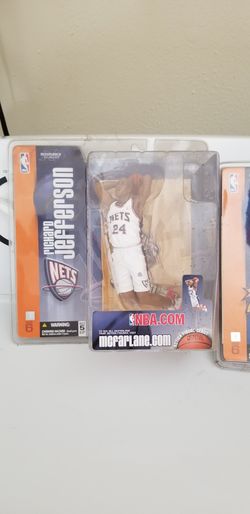NBA Action Figures Tim Duncan, Richard Jefferson, Allen Iverson, Tracy McGrady, Chris Webber
