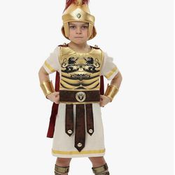 Gladiator Roman Costume For Boys Size M ( 6-8 Yeas)