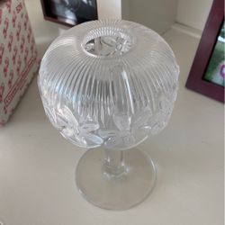 Glass Candle Holder