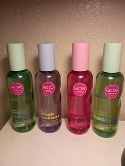 Eos body mists new $7 each must pick up in Edinburg no holds