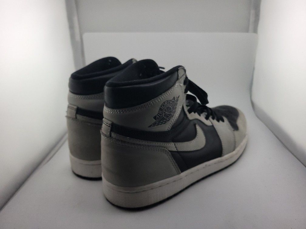 Jordan Air Jordan 1 Retro High OG Shadow Black/Gray High Top Sneakers. MUST GO!!!!