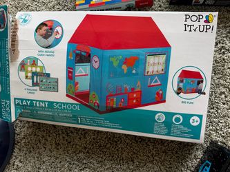 Pop It Up School Play Tent for Kids