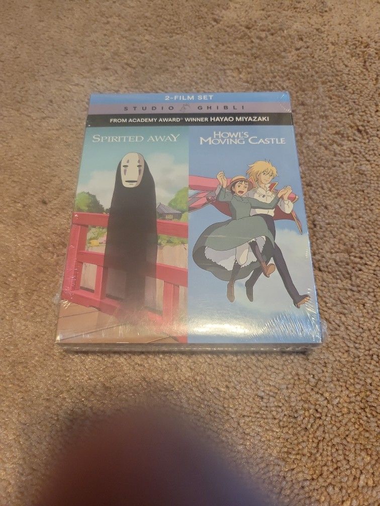 2 Film Set MIYAZAKI - Spirited Away & Howls MOVING castle