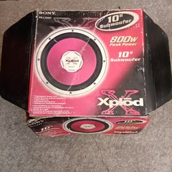 Sony Explode subsoofer
