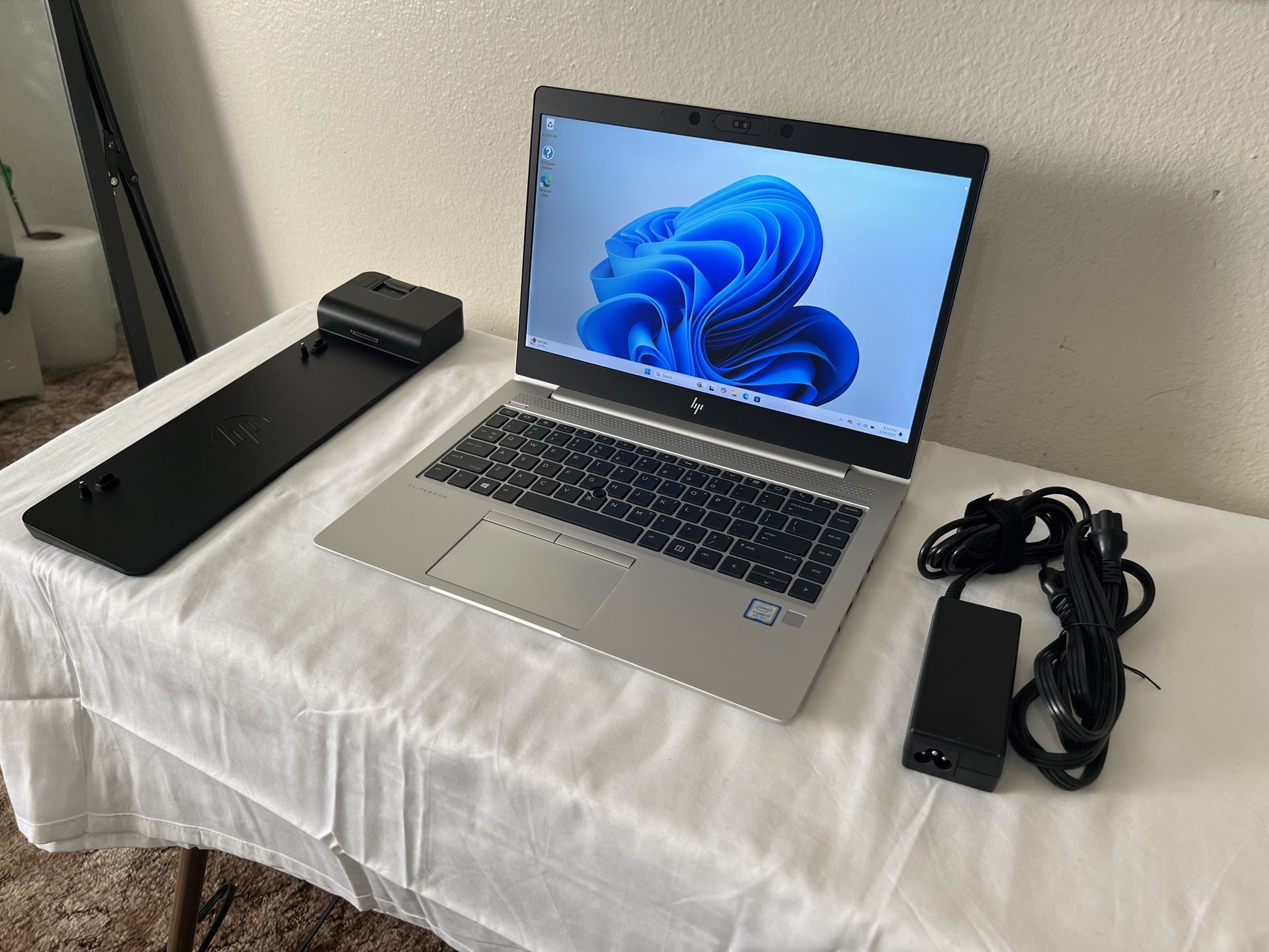 HP EliteBook 840 G5 i7 ,16GB,512, MS Office 