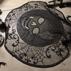 Halloween 🎃 Sull Lace Round Table Cover