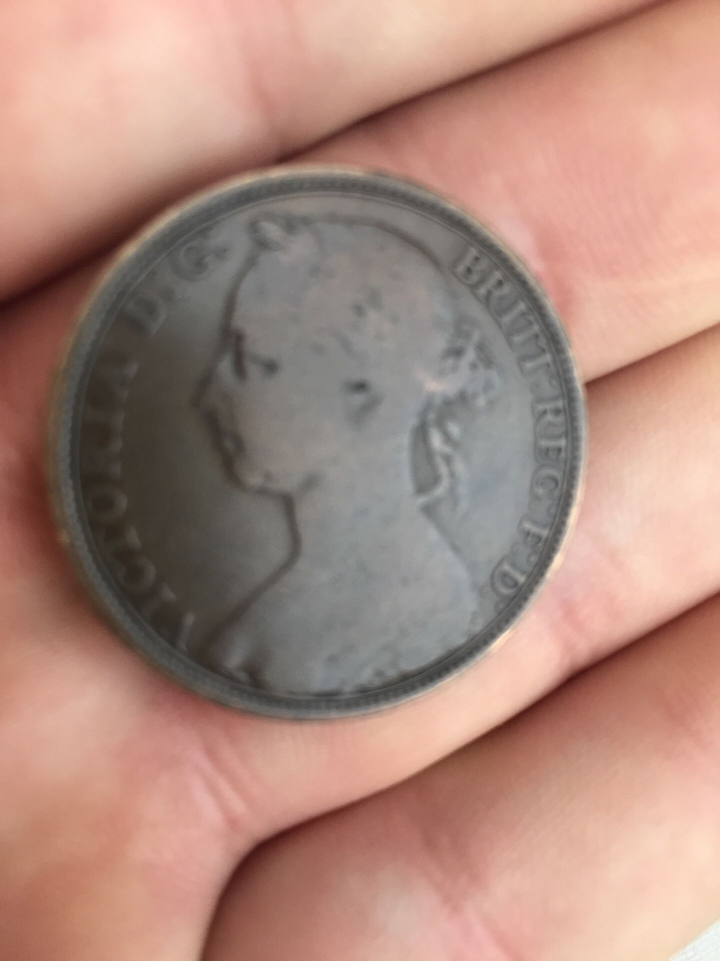 1891 Great Britain Large Penny!