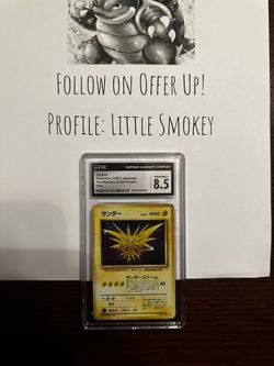 Pokémon CGC 8.5 1997 Japanese Zapdos Holo #145 - The Mystery Of The Fossils