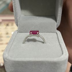 Dainty Pink Ring 
