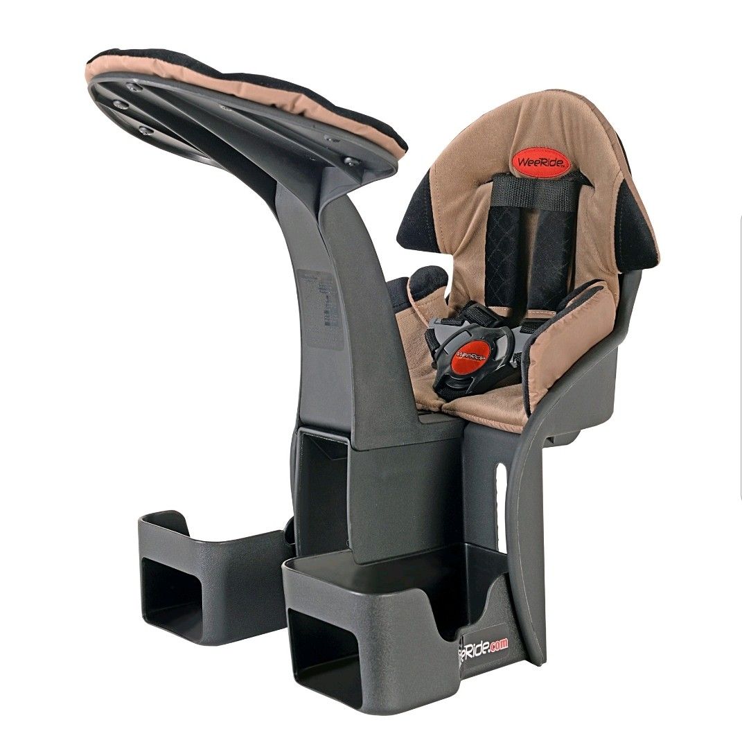 WeeRide Kangaroo LTD Center Mounted Front Facing Child Carrier for Bikes, Brown $50 FIRM