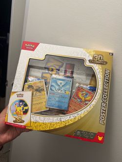 Pokémon TCG 30th Celebration Poster Collection Box