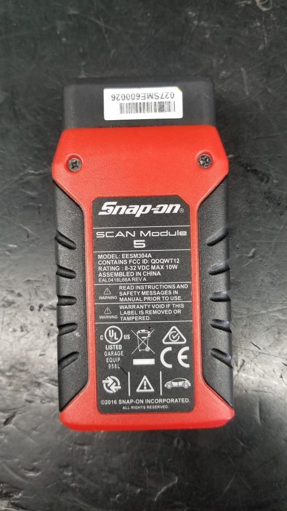 Snap On Compact Scan Module for ZEUS Scanner Model EESM304A for Sale in