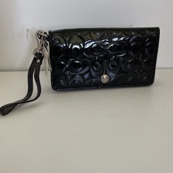 Coach wristlet 