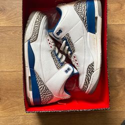 Jordan True Blue 3 (Size 10)