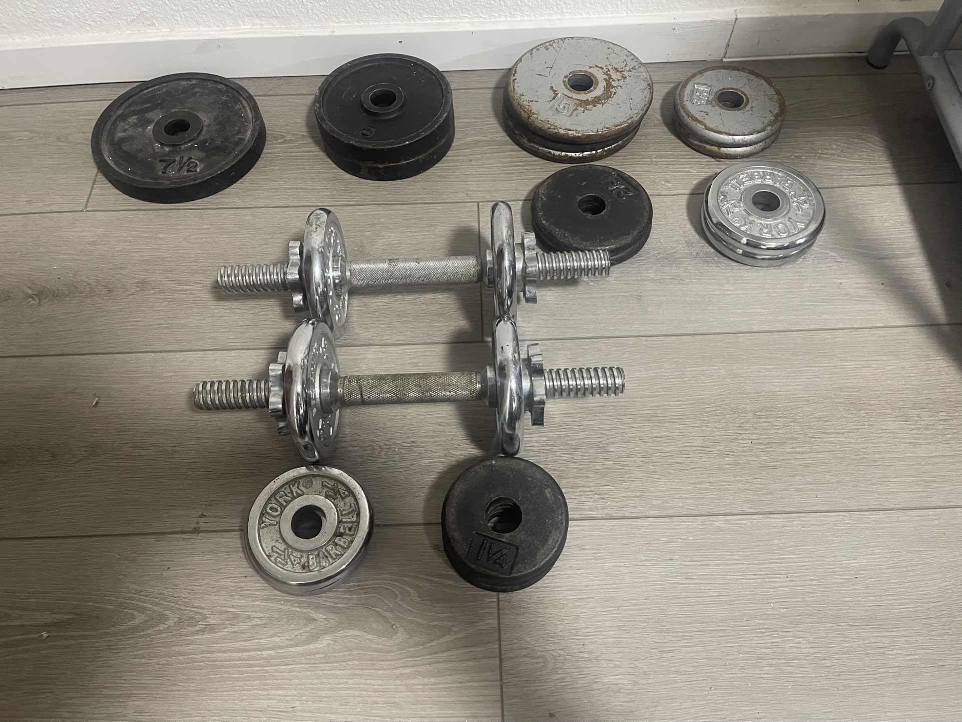 Dumbbells And Plates