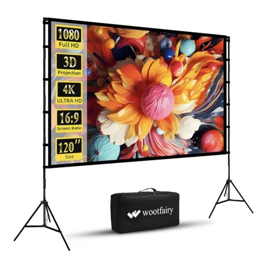 Projector Screen and Stand